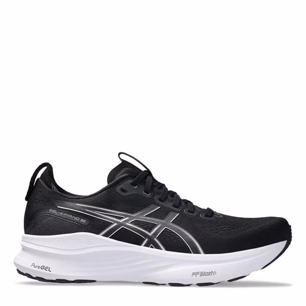 Asics Gel-Kayano 32 — Black/White — vista 1