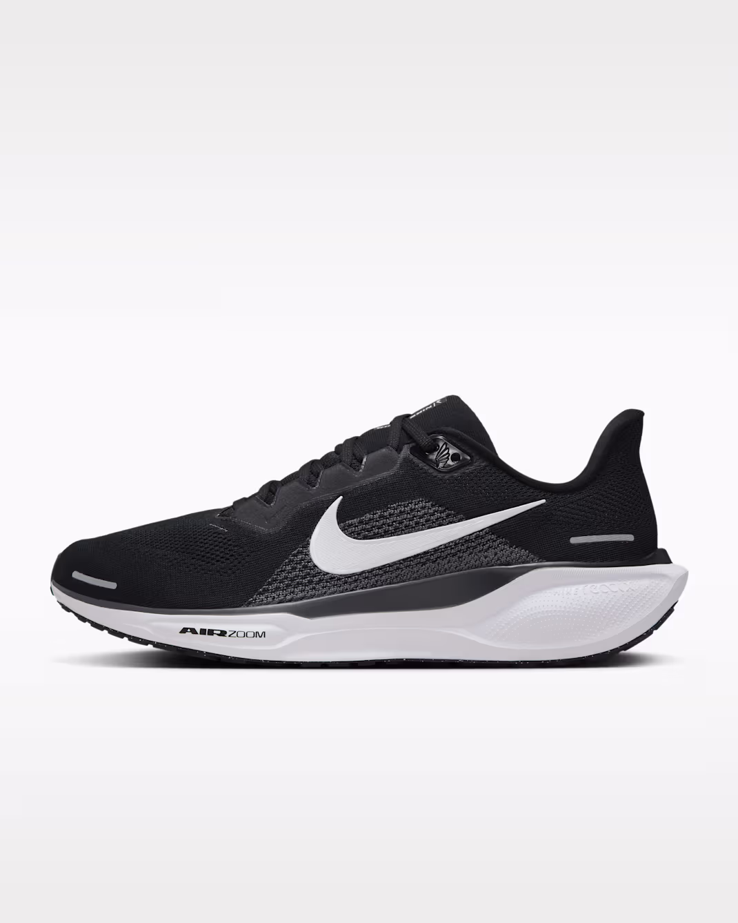 Nike Pegasus 41 — Black/White — vista 1